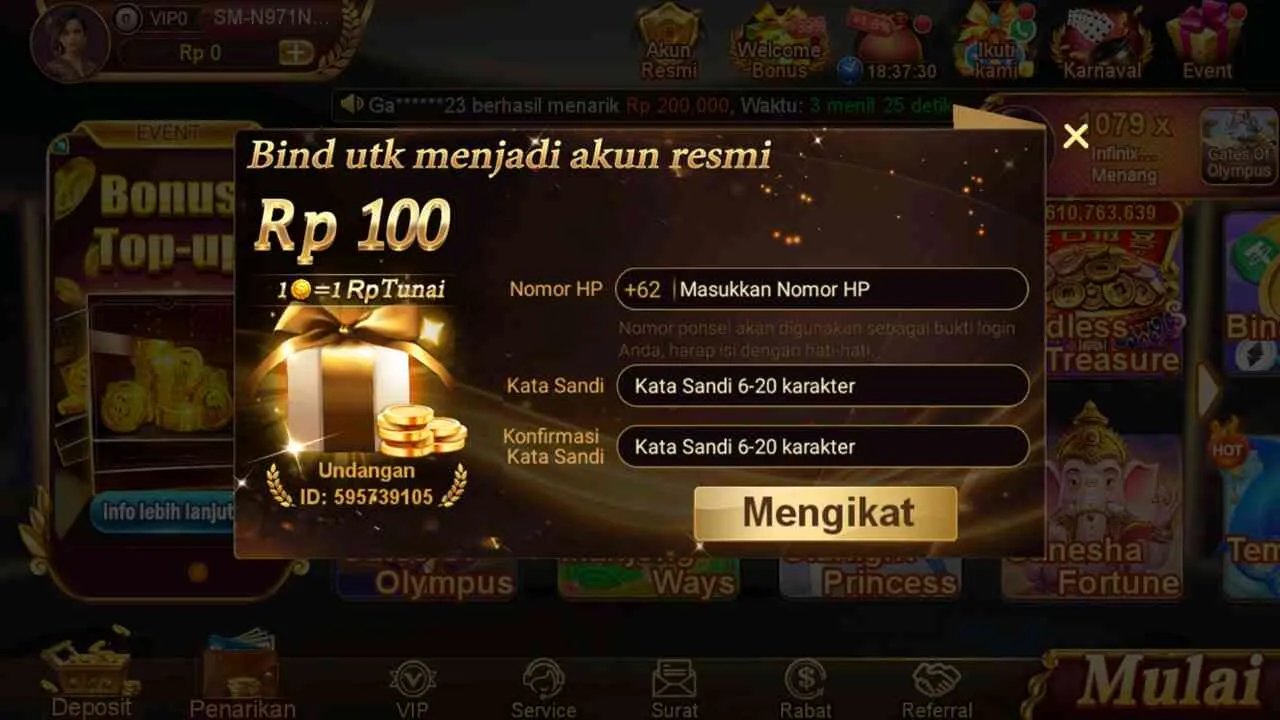 Tangkapan layar 8055 Slots