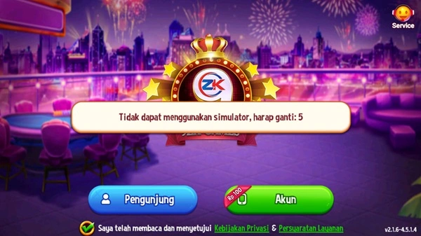 Tangkapan layar 9ZK
