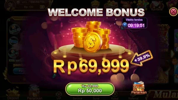 Tangkapan layar Big Winner