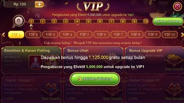 Tangkapan layar Big Winner