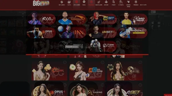 Tangkapan layar  Big777