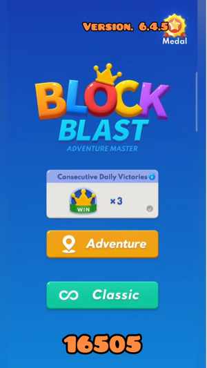 Tangkapan layar Block Blast 