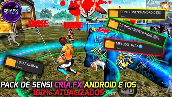 Tangkapan layar CRIAFX SENSI