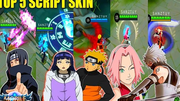 Tangkapan layar Config Ml Skin Anime