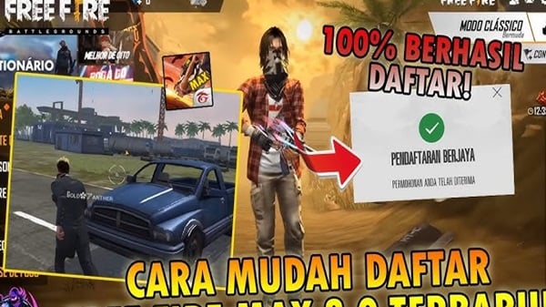 Tangkapan layar FF Beta Testing