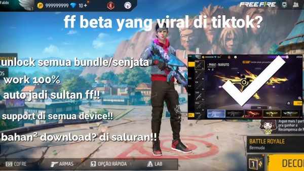 Tangkapan layar FF Beta Testing Seruapk
