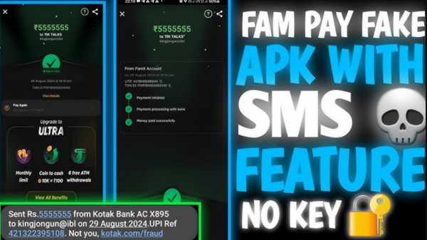 Tangkapan layar Fake Fampay