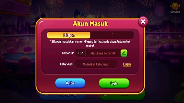 Tangkapan layar G668