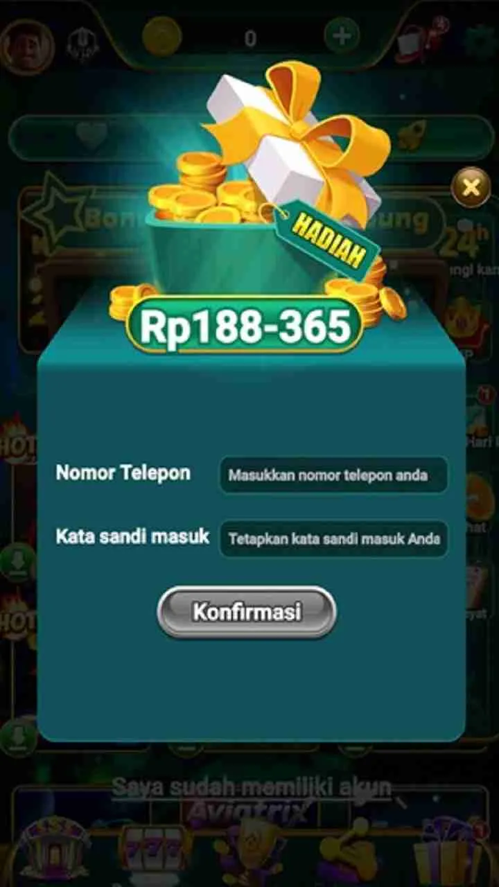 Tangkapan layar GEMS 365