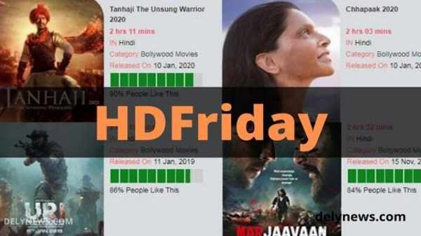 Tangkapan layar HDfriday