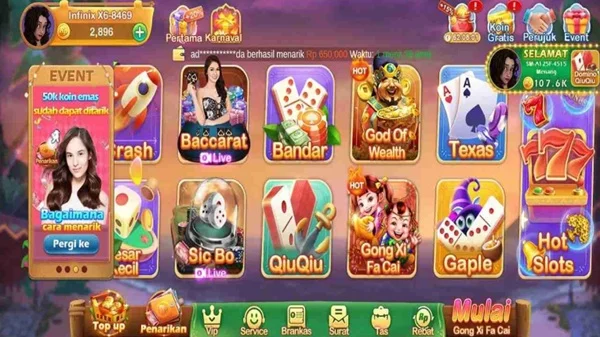 Tangkapan layar Hiwin 777