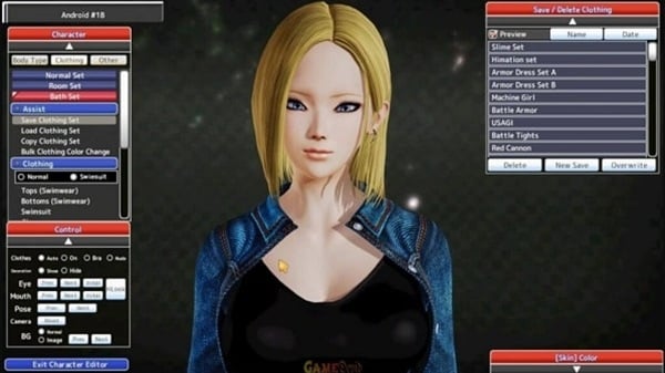 Tangkapan layar Honey Select 2