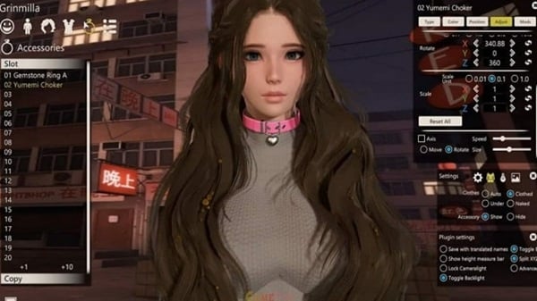 Tangkapan layar Honey Select 2