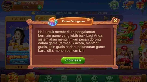 Tangkapan layar Hot985