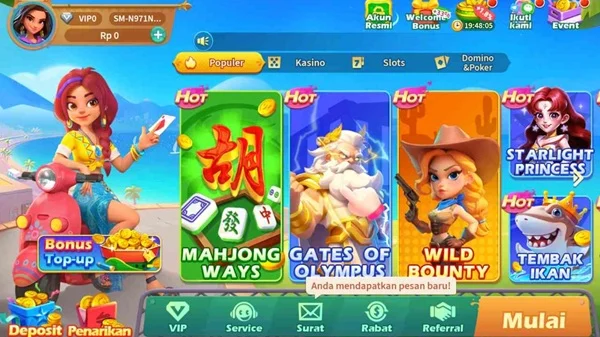 Tangkapan layar Juara666