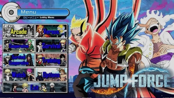 Tangkapan layar Jump Force Mugen