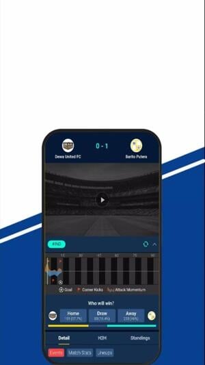 Tangkapan layar Livesports808