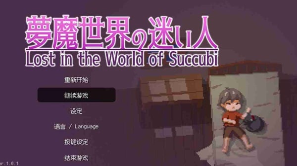 Tangkapan layar Lost in the World of Succubi