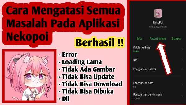 Tangkapan layar Nekopoi Care