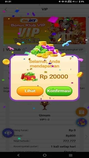 Tangkapan layar OKJKT