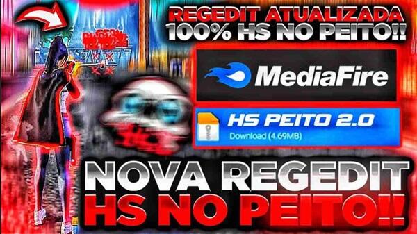 Tangkapan layar REGEDIT ATUALIZADA