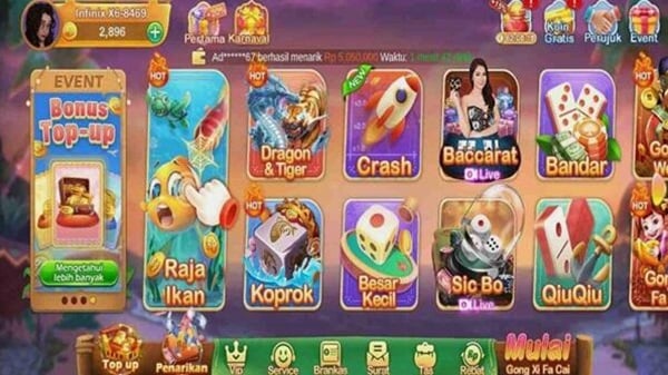 Tangkapan layar RP777