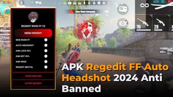 Tangkapan layar Rege FF Auto Headshot