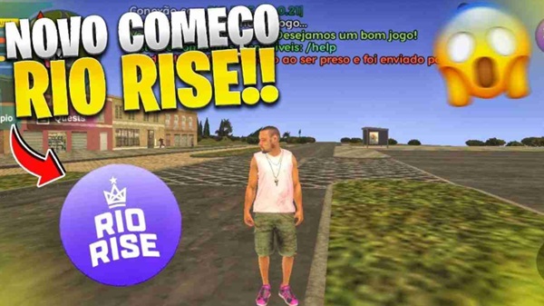 Tangkapan layar Rio Rise 