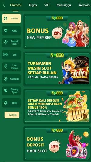 Tangkapan layar Rp888