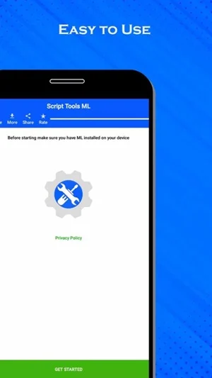 Tangkapan layar ML Script