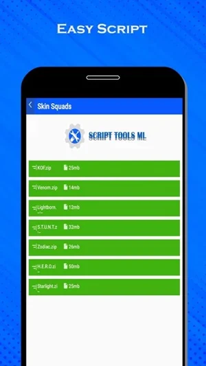 Tangkapan layar ML Script
