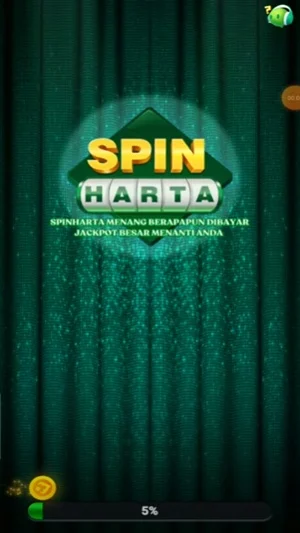 Tangkapan layar Spin Harta