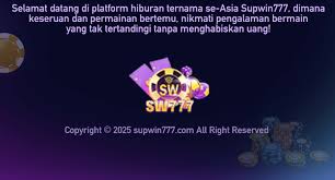 Tangkapan layar SupWin777