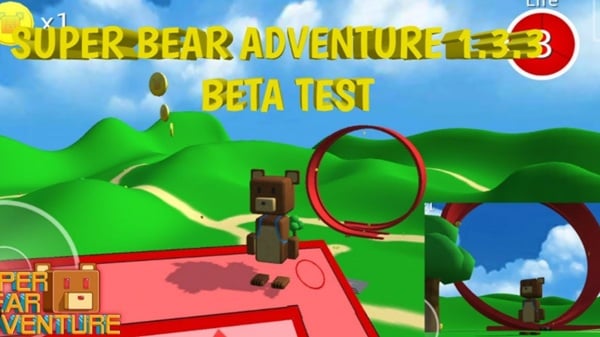 Tangkapan layar Super Bear Adventure Beta