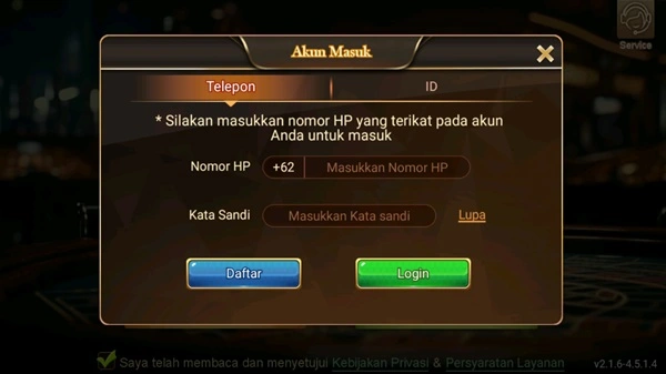 Tangkapan layar Superspin