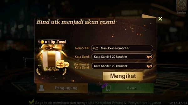 Tangkapan layar Superspin