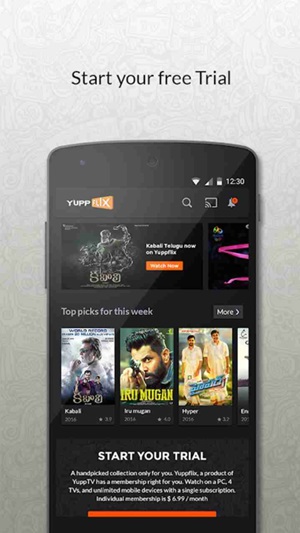 Tangkapan layar Yupmovie.com