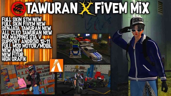 Tangkapan layar GTA Tawuran Anak STM